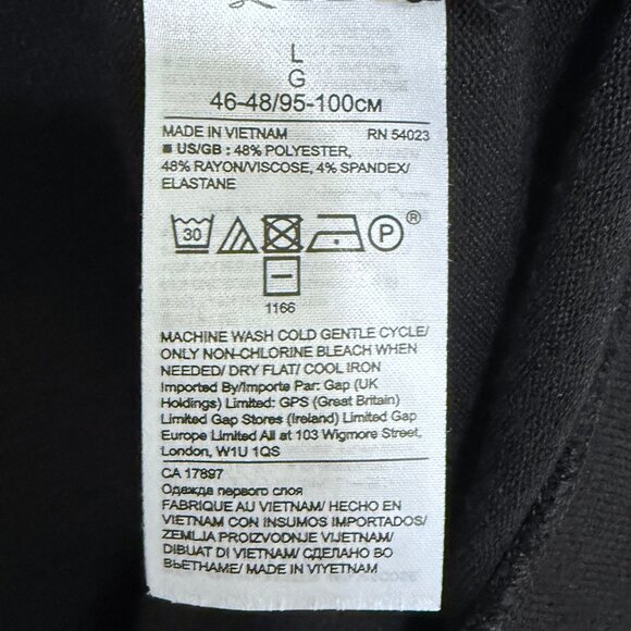 Banana Republic Relaxed Fit Luxespun Boxy V-Neck Top - Picture 10 of 11